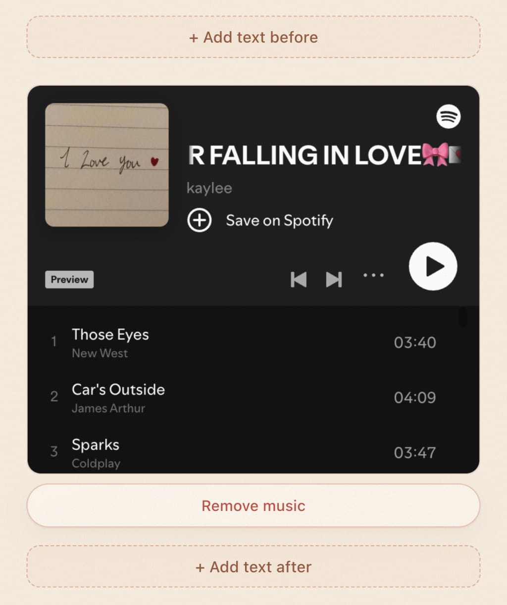 Formular Playlist