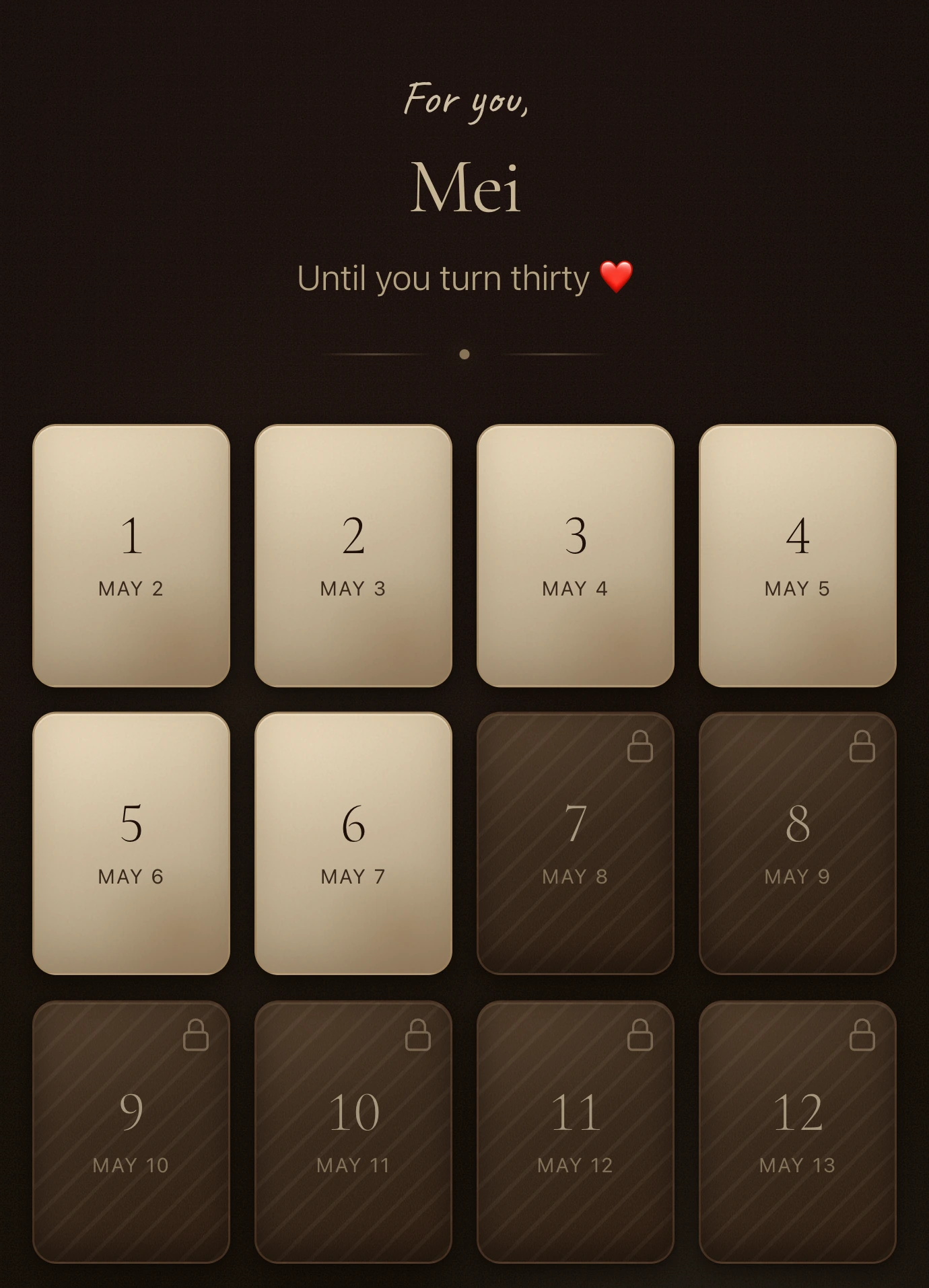 Mocha: Kaffeekokon, Eckleuchte.
